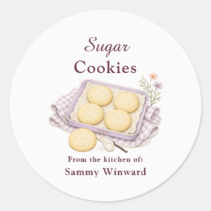Sugar Cookie Gift Label