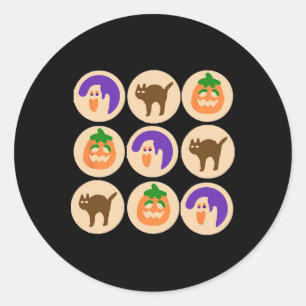 Sugar Cookie Halloween Merch Classic Round Sticker