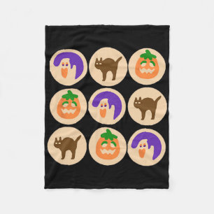 Sugar Cookie Halloween Merch  Fleece Blanket