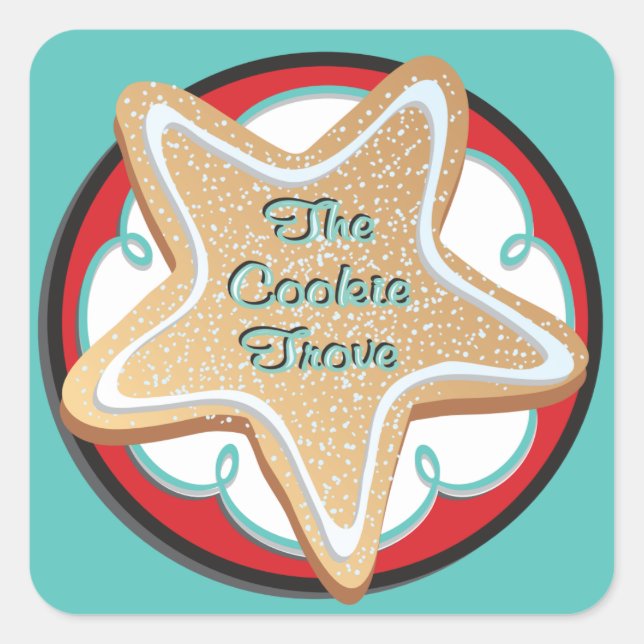 Sugar cookie stickers Custom (Front)
