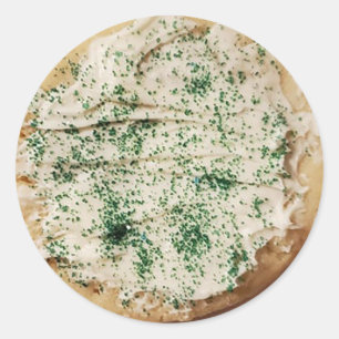 Sugar Cookie with Green Sprinkles Classic Round Sticker