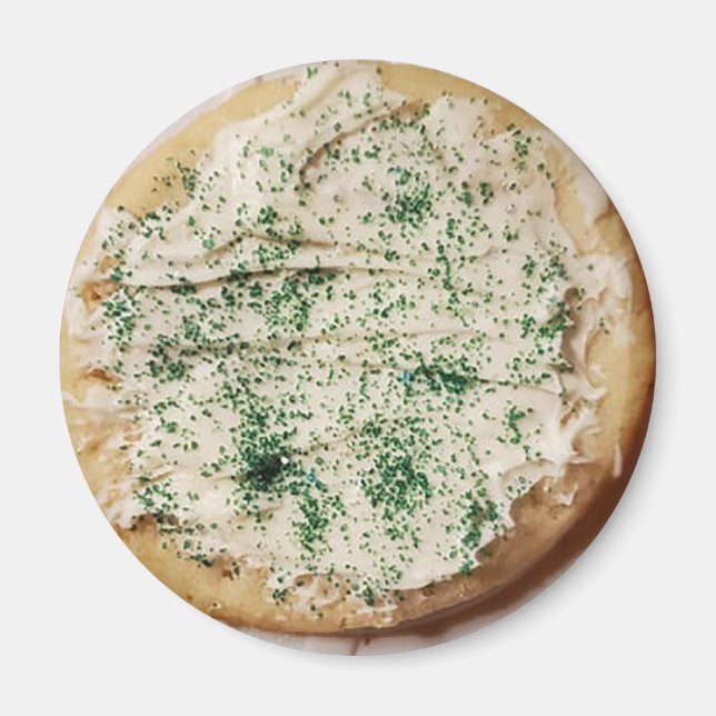 Sugar Cookie with Green Sprinkles Magnet (Front)