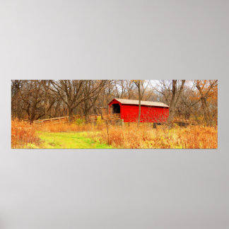 Sugar Creek Covered Bridge Poster