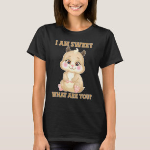 Sugar Cute Hamster Rodent Burrower Dwarf Hamster 2 T-Shirt