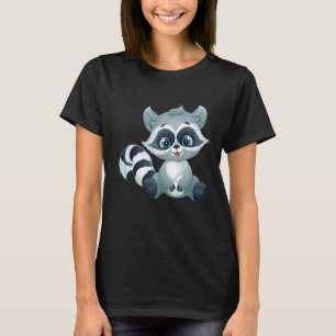 Sugar cute racoon baby   T-Shirt