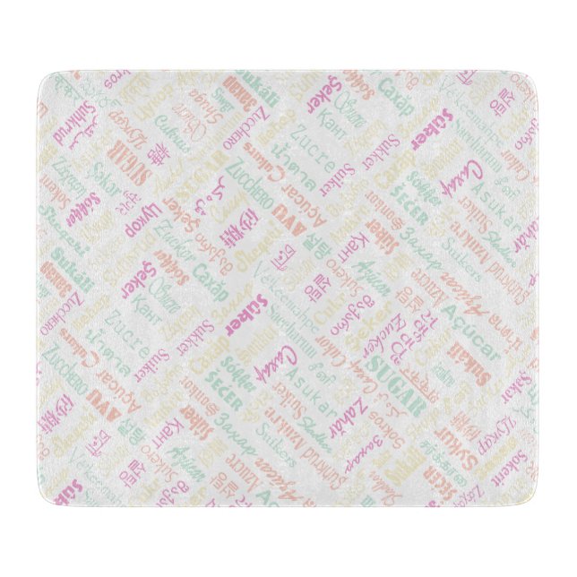 Sugar Cutting Board (Front)