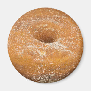 Sugar Doughnut Food Dessert Magnet