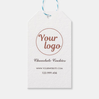 Sugar Flower Bakery Logo Gift Tags