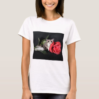 Sugar Glider and Rose T-Shirt