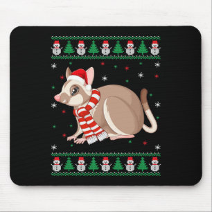 Sugar Glider Animal Matching Family Ugly Christmas Mouse Pad