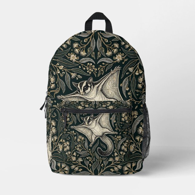 Sugar Glider Backpack - Moonlit Eucalyptus (Front)