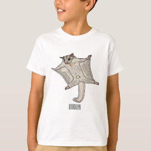 Sugar glider cartoon illustration T-Shirt