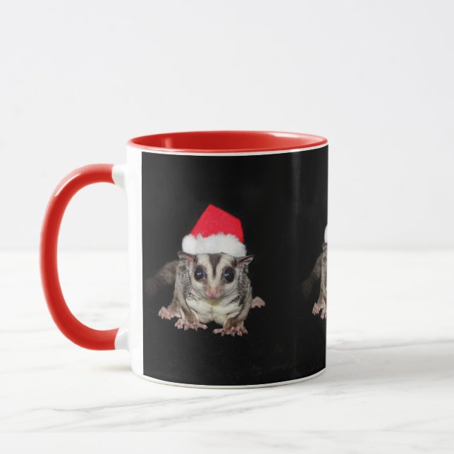 Sugar Glider Christmas Mug (Left)