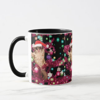 Sugar Glider Christmas Mug