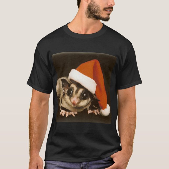 Sugar Glider Christmas T-Shirt (Front)