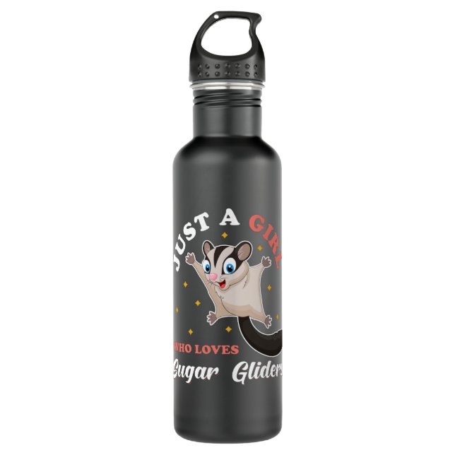 Sugar Glider Cute Animals 710 Ml Water Bottle (Front)