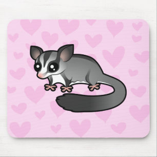 Sugar Glider Love Mouse Pad
