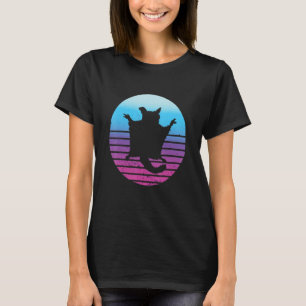 Sugar Glider Retro Sunset Australia Squirrel Glidi T-Shirt