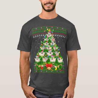 Sugar Glider Xmas Lighting Tree Sugar Glider Ugly  T-Shirt