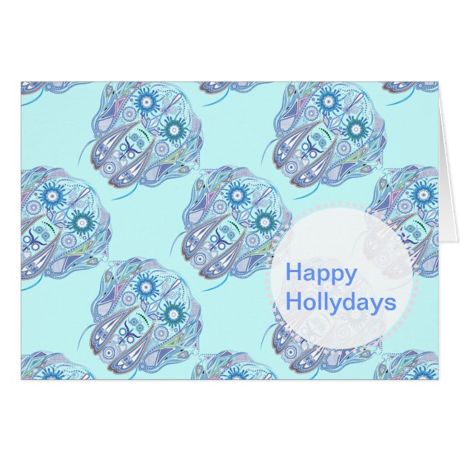 Sugar Great Dane Skull (Front Horizontal)