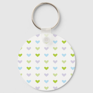 Sugar Hearts Key Ring