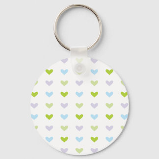 Sugar Hearts Key Ring