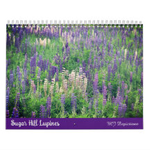 Sugar Hill Lupines Calendar