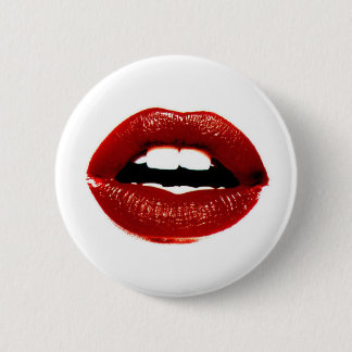 Sugar Lips 6 Cm Round Badge