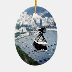 Sugar Loaf gondola Ceramic Tree Decoration