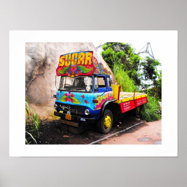 Sugar lorry poster (Front)