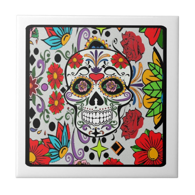 Sugar me up ceramic tile (Front)