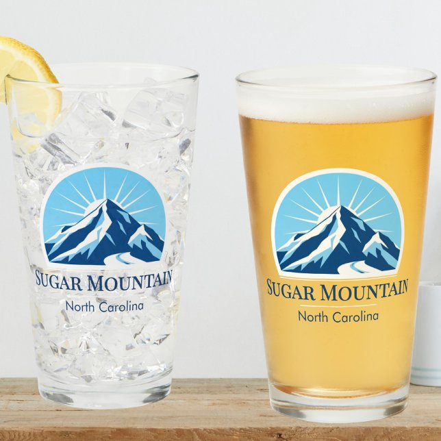 Sugar Mountain NC Ski resort beer glass (Creator Uploaded)