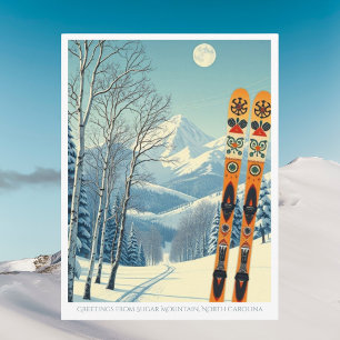 Sugar Mountain North Carolina vacation Postcard