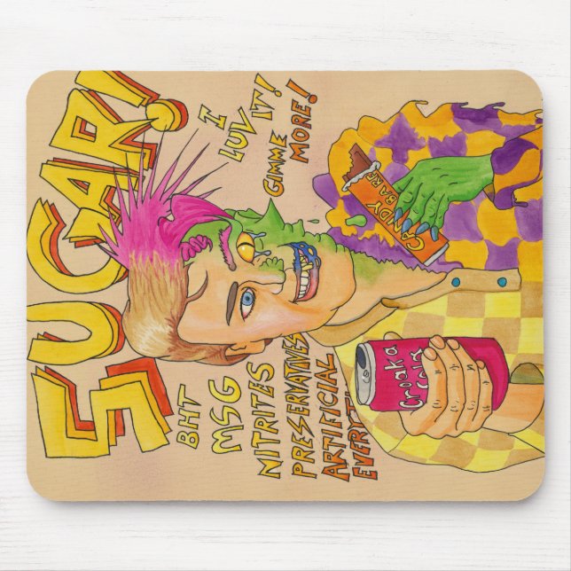 Sugar! Mouse Pad (Front)