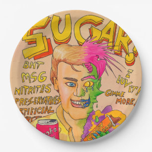 Sugar! Paper Plate