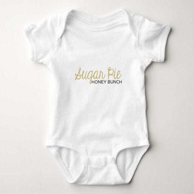 Sugar Pie Honey Bunch Baby Bodysuit (Front)