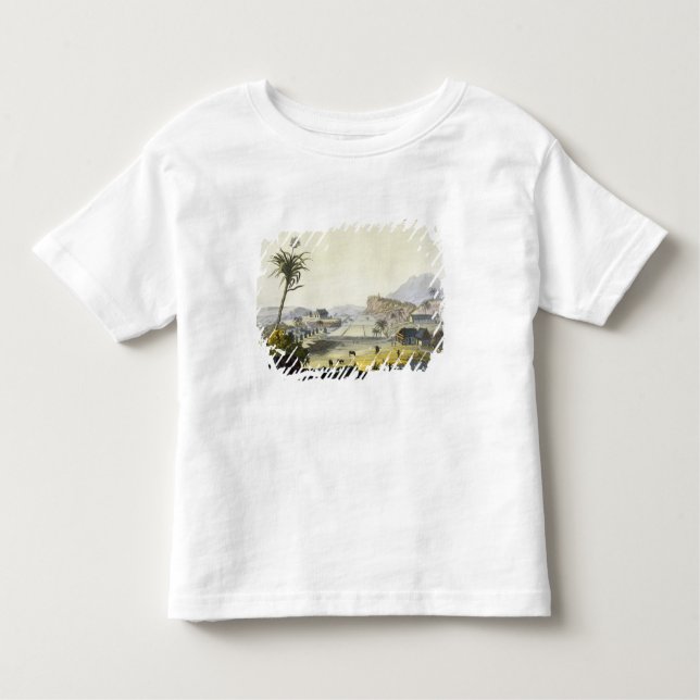Sugar Plantation, Antilles (colour engraving) Toddler T-Shirt (Front)