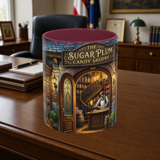 Sugar Plum Candy Shoppe Ceramic Mug