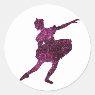 Sugar Plum Fairy Classic Round Sticker