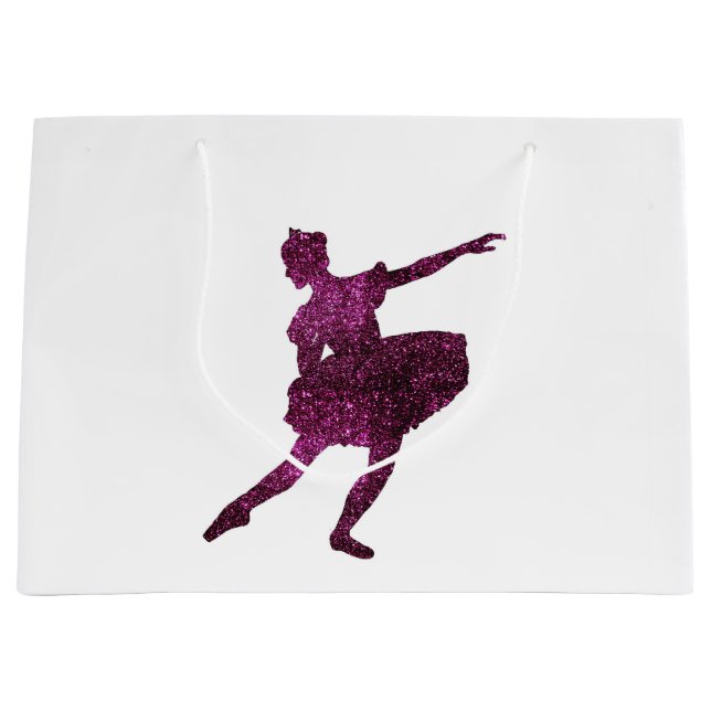 Sugar Plum Fairy double-sided Large Gift Bag (Front)