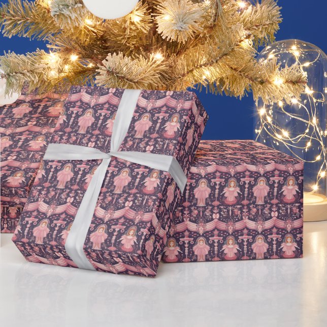  Sugar Plum Fairy, Elegant Nutcracker Wonderland Wrapping Paper (Holidays)
