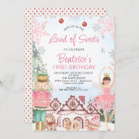 Sugar Plum Fairy Gingerbread House Birthday