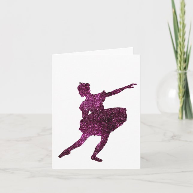 Sugar Plum Fairy Holiday Card (Front)