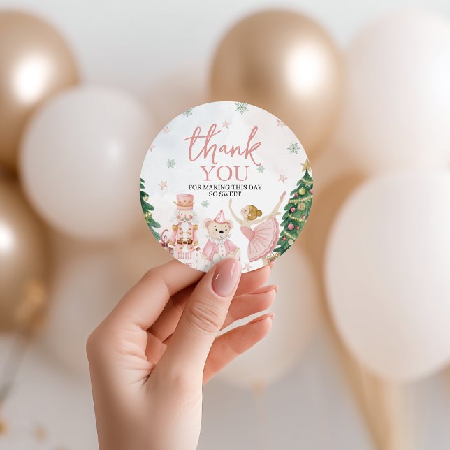 Sugar Plum Nutcracker Favor Tag (Creator Uploaded)