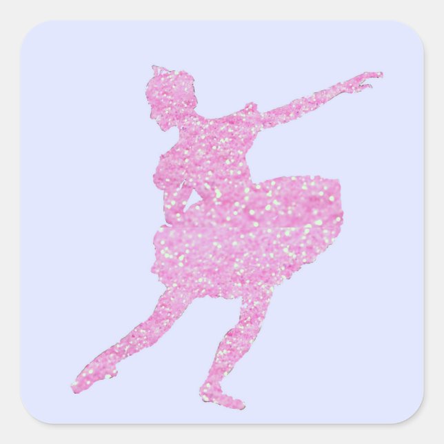 Sugar Plum Square Sticker (Front)