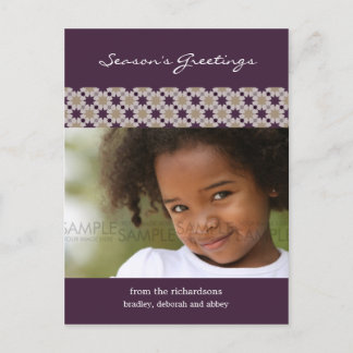 Sugar Plum Stars :: Christmas Photo Postcard