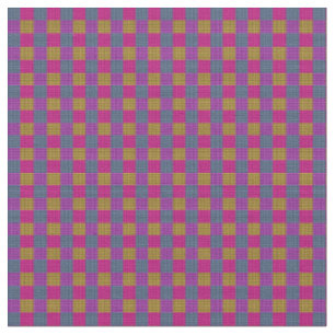 Sugar Plum Tartan Print, Fabric