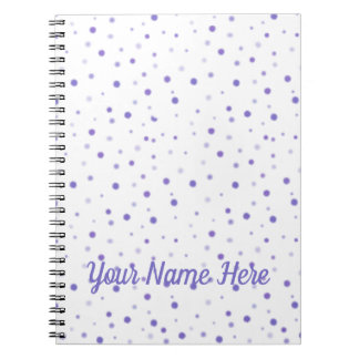 Sugar Plum White Notebook