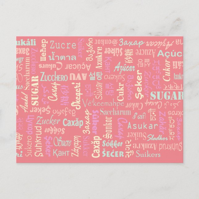 Sugar Postcard (Front)