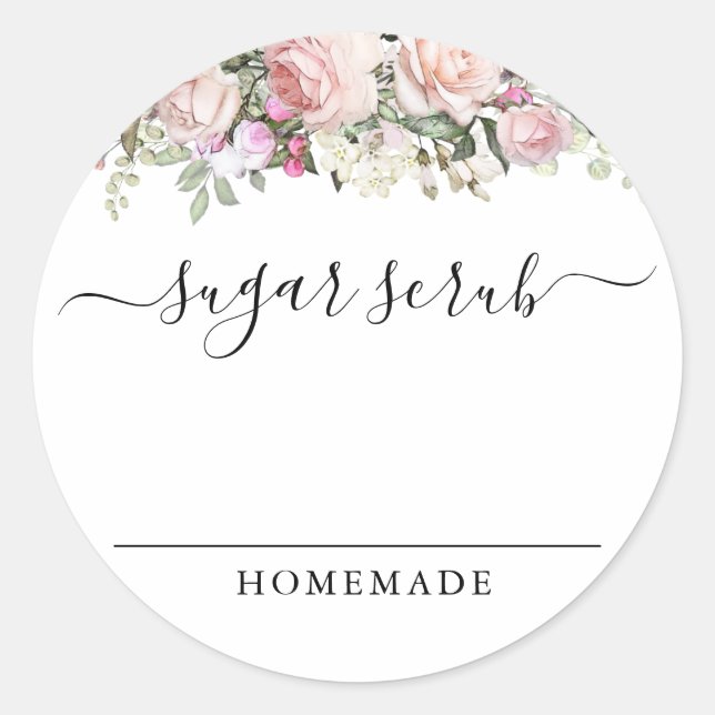 Sugar Scrub Label (Front)